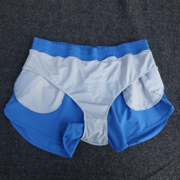 Peter Millar Meridian Running Shorts Splash Blue 3 Pockets Lined Size XL Gymcore - Picture 9 of 11